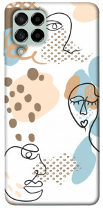 Чехол Face pattern для Galaxy M53