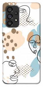 Чехол Face pattern для Galaxy A53