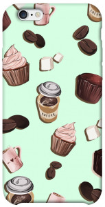 Чехол Coffee and sweets для iPhone 6 (4.7'')