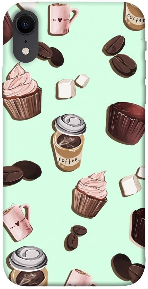 Чехол Coffee and sweets для iPhone XR