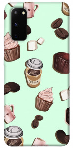 Чохол Coffee and sweets для Galaxy S20 (2020)