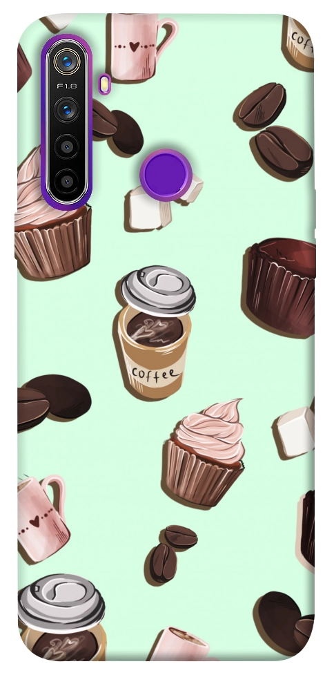 Чехол Coffee and sweets для Realme 5