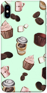 Чехол Coffee and sweets для iPhone XS