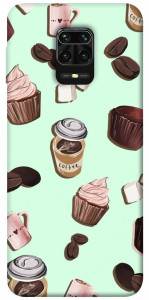 Чехол Coffee and sweets для Xiaomi Redmi Note 9 Pro
