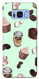 Чехол Coffee and sweets для Galaxy S8 (G950)