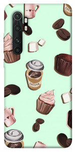 Чехол Coffee and sweets для Xiaomi Mi Note 10 Lite