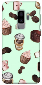 Чехол Coffee and sweets для Galaxy S9+