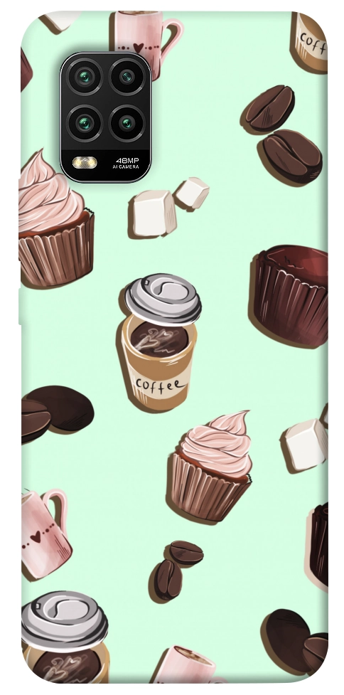 Чехол Coffee and sweets для Xiaomi Mi 10 Lite