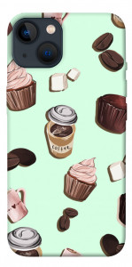Чохол Coffee and sweets для iPhone 13