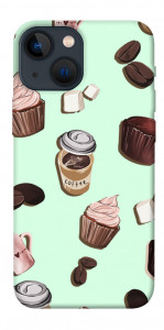 Чохол Coffee and sweets для iPhone 13 mini