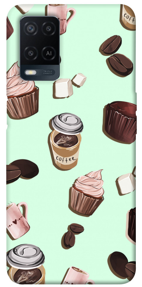 Чехол Coffee and sweets для Oppo A54 4G