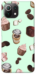 Чехол Coffee and sweets для Xiaomi Mi 11 Lite