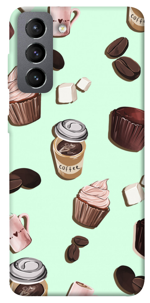 Чехол Coffee and sweets для Galaxy S21 FE