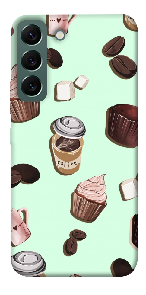 Чохол Coffee and sweets для Galaxy S22