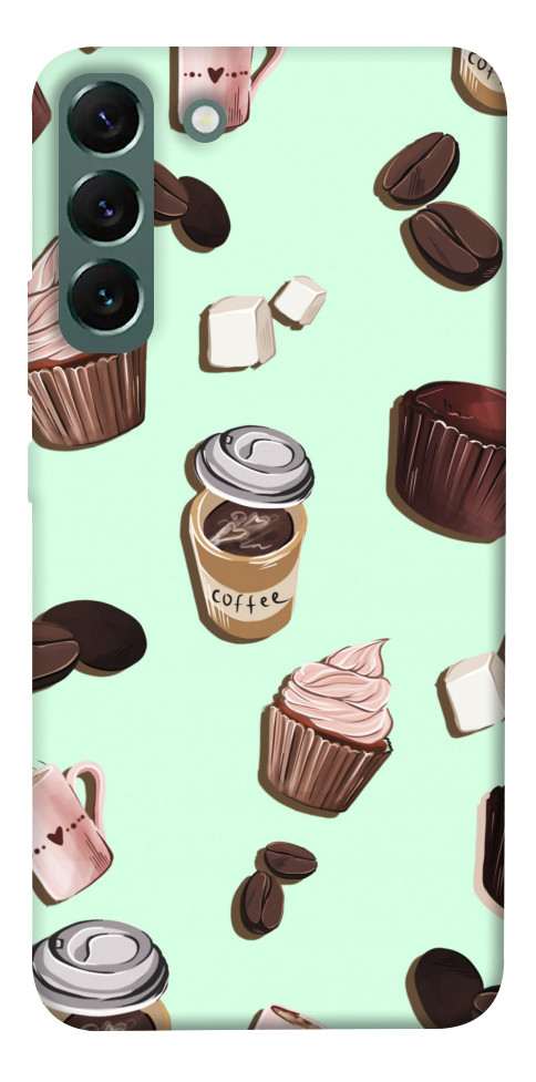 Чехол Coffee and sweets для Galaxy S22+