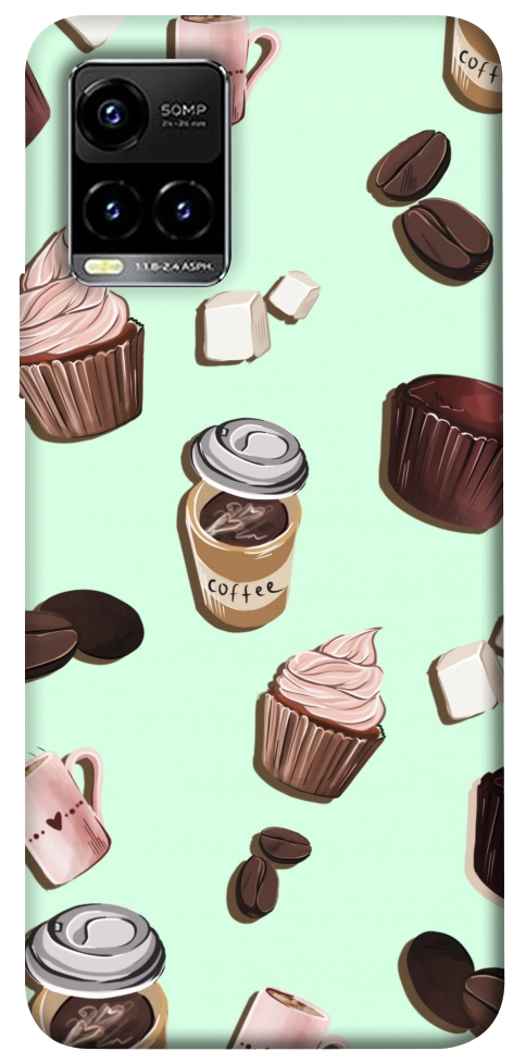 Чехол Coffee and sweets для Vivo Y33s