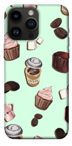 Чехол Coffee and sweets для iPhone 14 Pro Max