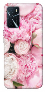 Чехол Pink peonies для Oppo A16s