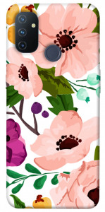 Чехол Акварельные цветы для OnePlus Nord N100