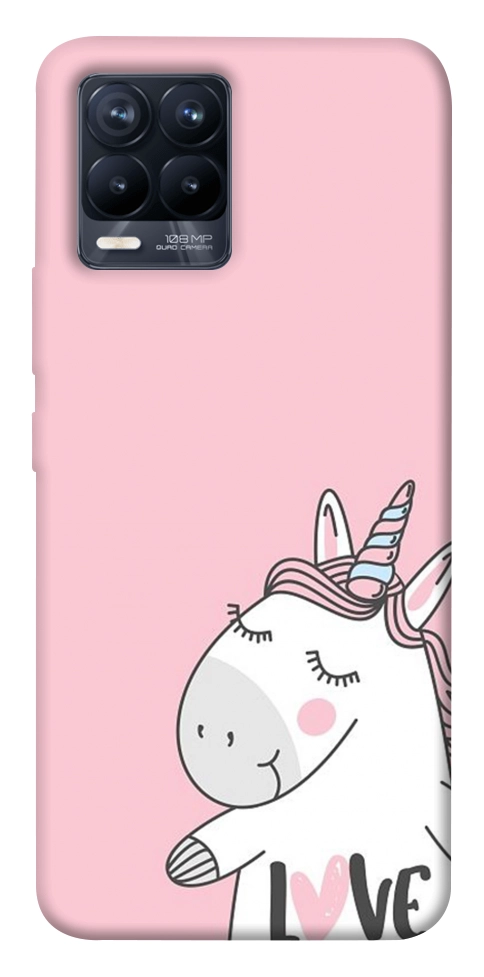 Чехол Unicorn love для Realme 8 Pro