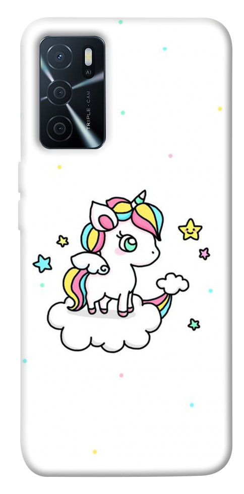 

Чохол Єдиноріг на хмарі для Oppo A16 4G 1414942