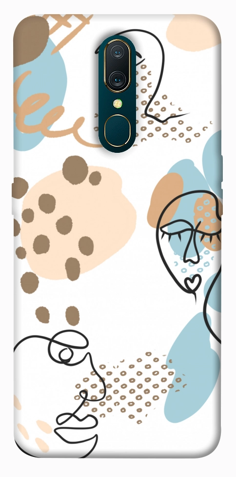 Чохол Face pattern для OPPO A9