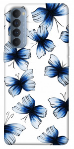 Чохол Tender butterflies для Oppo Reno 4 Pro