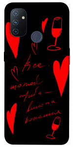 Чохол Вино та кохання для OnePlus Nord N100