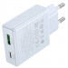 Фото СЗУ Hoco C142A Direct PD20W+QC3.0 (1USB-A/1C) (Blue) в магазине vchehle.ua