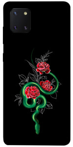 Чохол Snake in flowers для Galaxy Note 10 Lite (2020)