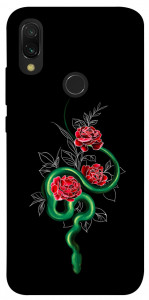 Чехол Snake in flowers для Xiaomi Redmi 7