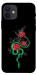 Чохол Snake in flowers для iPhone 12