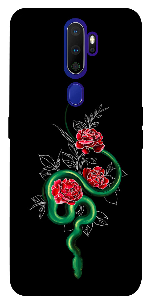 

Чехол Snake in flowers для Oppo A5 (2020) 1423935