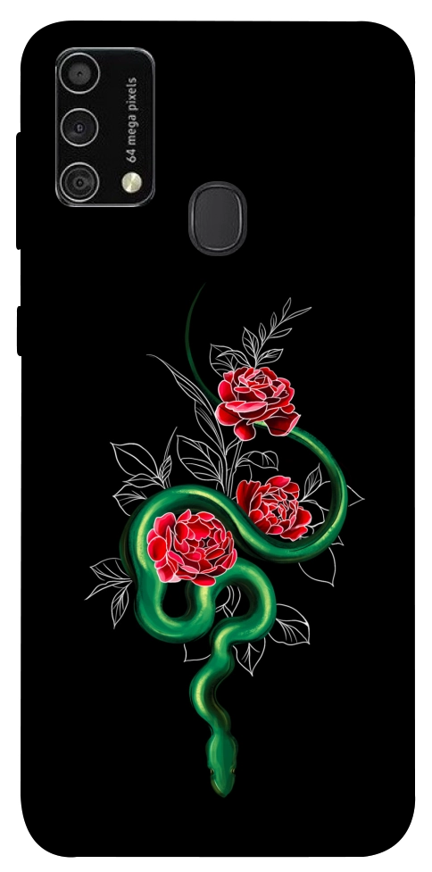 Чехол Snake in flowers для Galaxy M21s