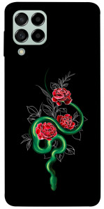 Чехол Snake in flowers для Galaxy M53