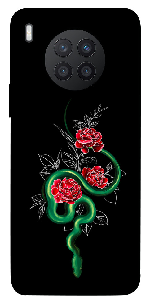 

Чехол Snake in flowers для Huawei nova 8i 1424019