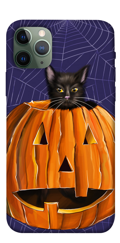 

Чохол Cat and pumpkin для iPhone 11 Pro 1424035