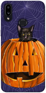 Чохол Cat and pumpkin для Galaxy A10s (2019)