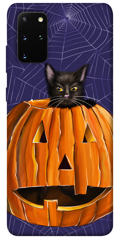 Чохол Cat and pumpkin для Galaxy S20 Plus (2020)