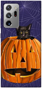 Чехол Cat and pumpkin для Galaxy Note 20 Ultra