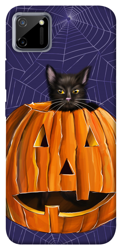 

Чохол Cat and pumpkin для Realme C11 1424082