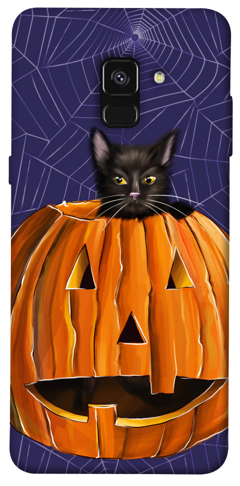 

Чохол Cat and pumpkin для Galaxy A8 (2018) 1424125