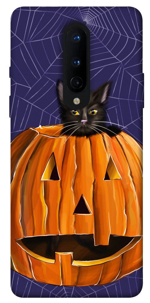 Чехол Cat and pumpkin для OnePlus 8