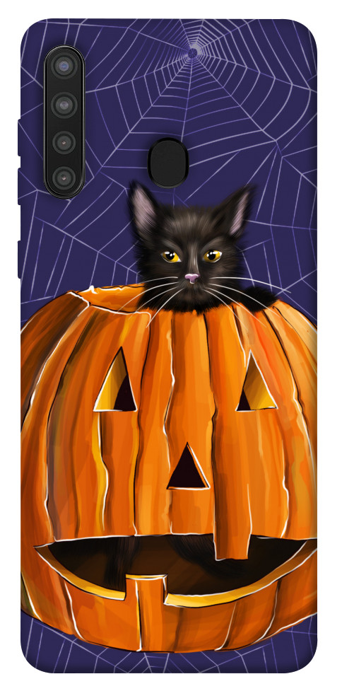 

Чехол Cat and pumpkin для Galaxy A21 1424138