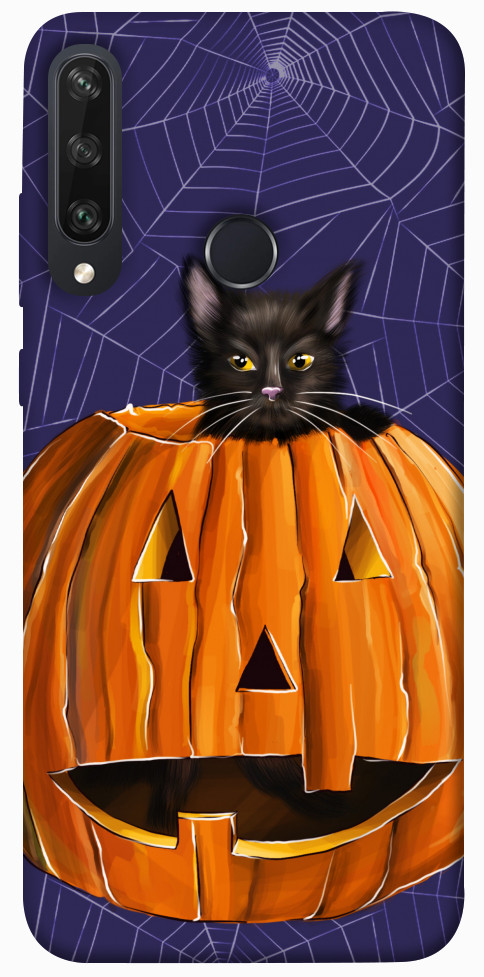 

Чехол Cat and pumpkin для Huawei Y6p 1424147