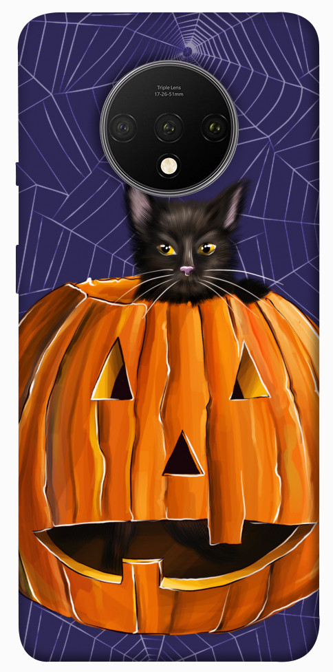

Чохол Cat and pumpkin для OnePlus 7T 1424149