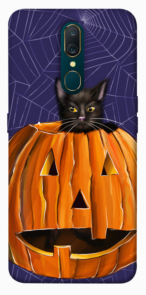 Чехол Cat and pumpkin для OPPO A9