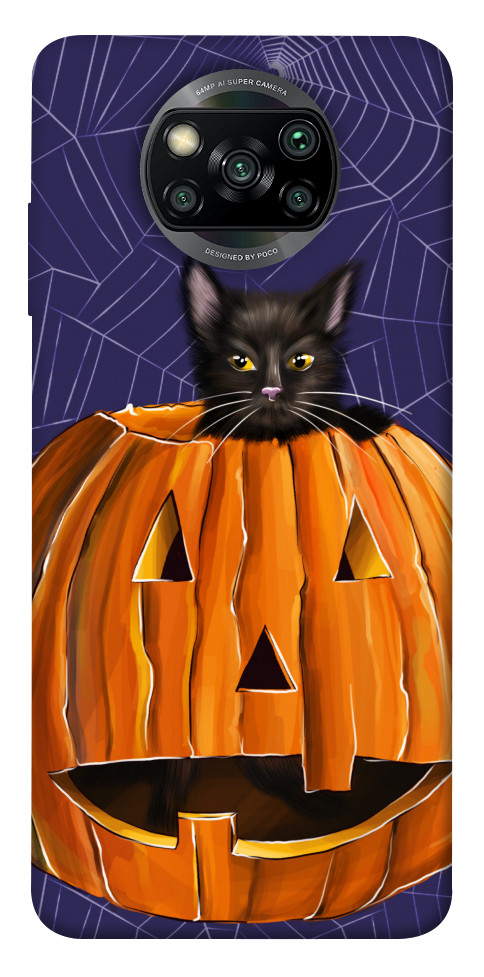 

Чохол Cat and pumpkin для Xiaomi Poco X3 NFC 1424162