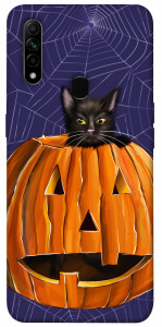 Чехол Cat and pumpkin для Oppo A31