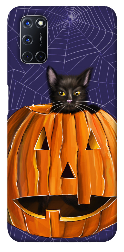 

Чохол Cat and pumpkin для Oppo A92 1424167